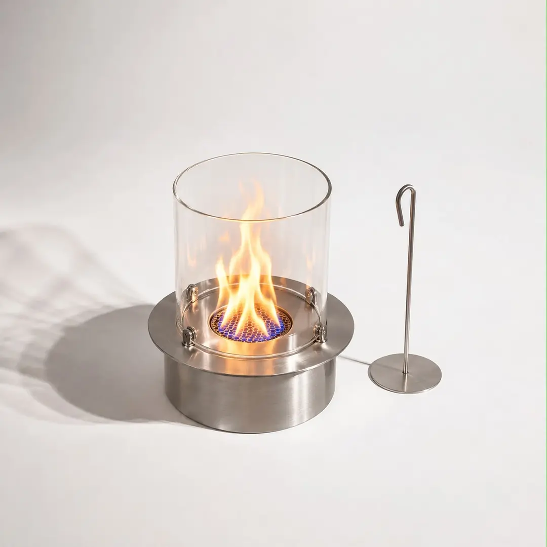 Ürün görseli: 30’luk Yuvarlak Burner (Camlı)