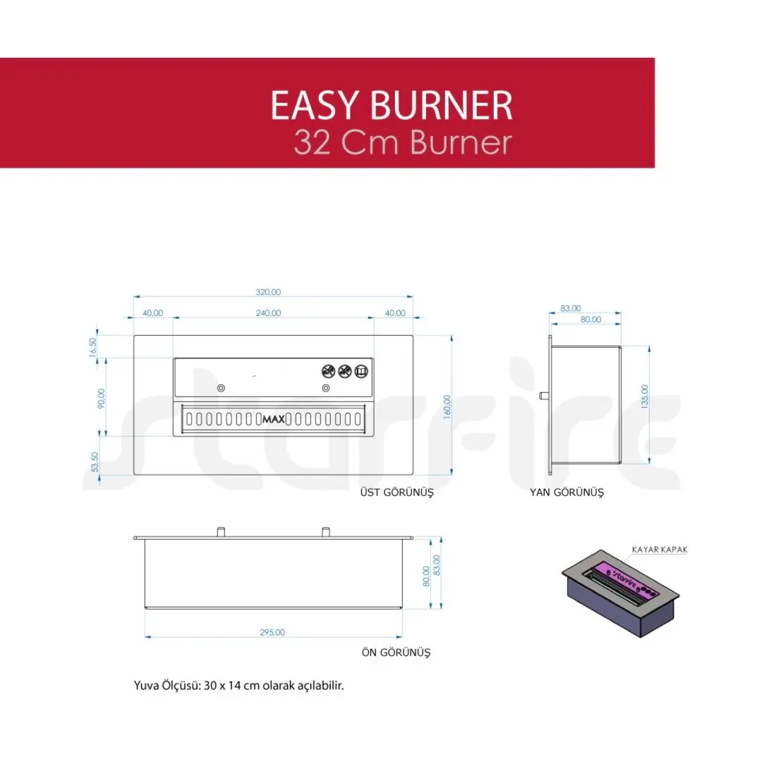 32’lik Easy Burner