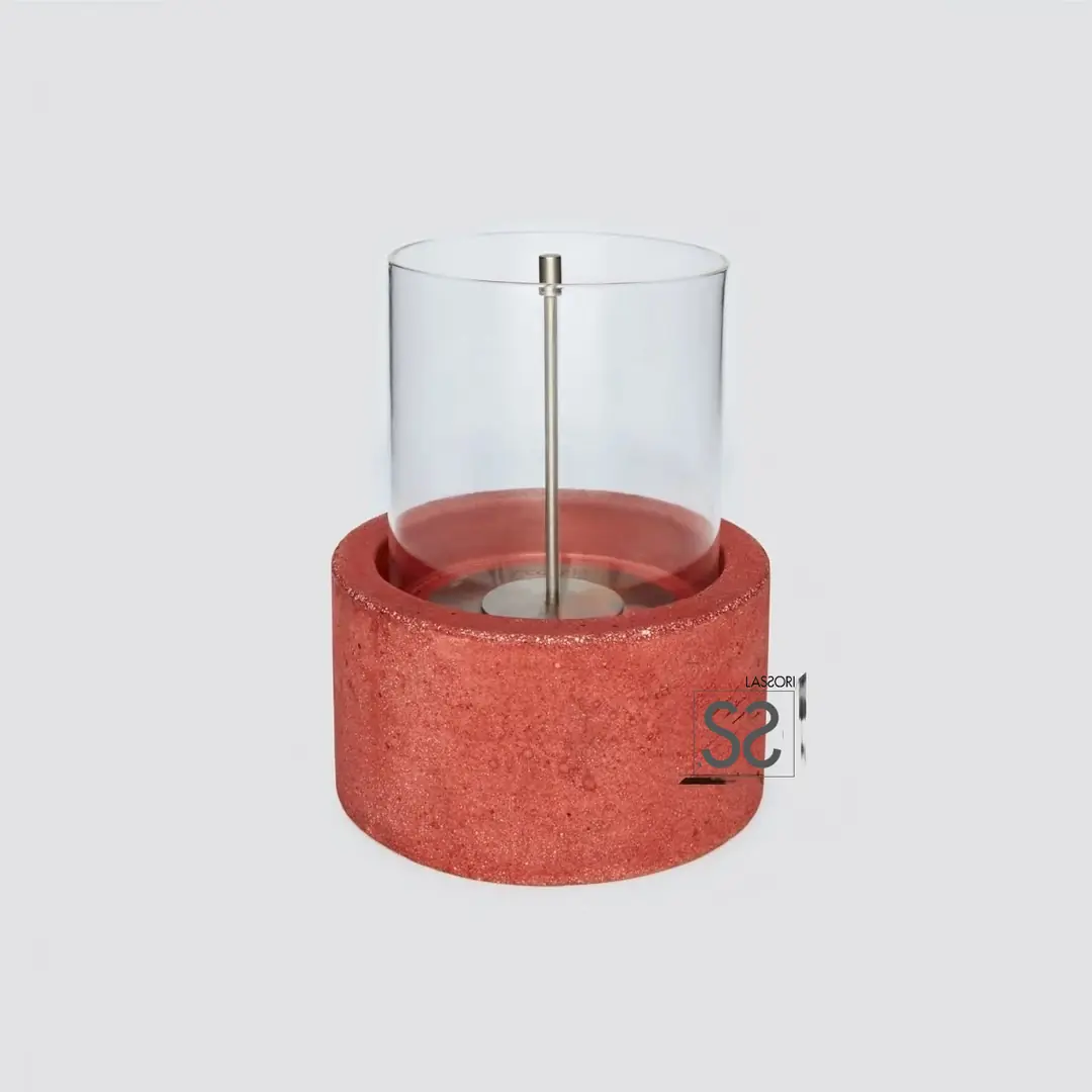 Table Top Flame Hafif Beton Bioethanol Şömine