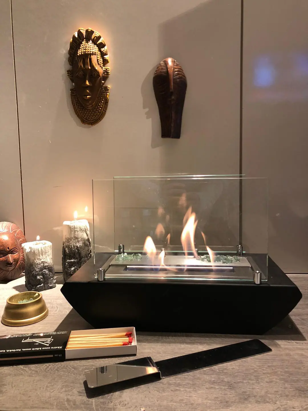 Plus Design Masaüstü Bioethanol Şömine