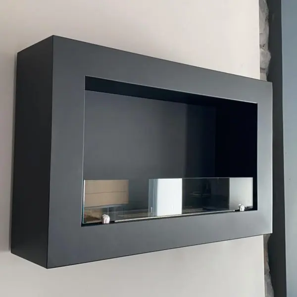 Seattle Duvara Monte Şömine – 45cm Burner