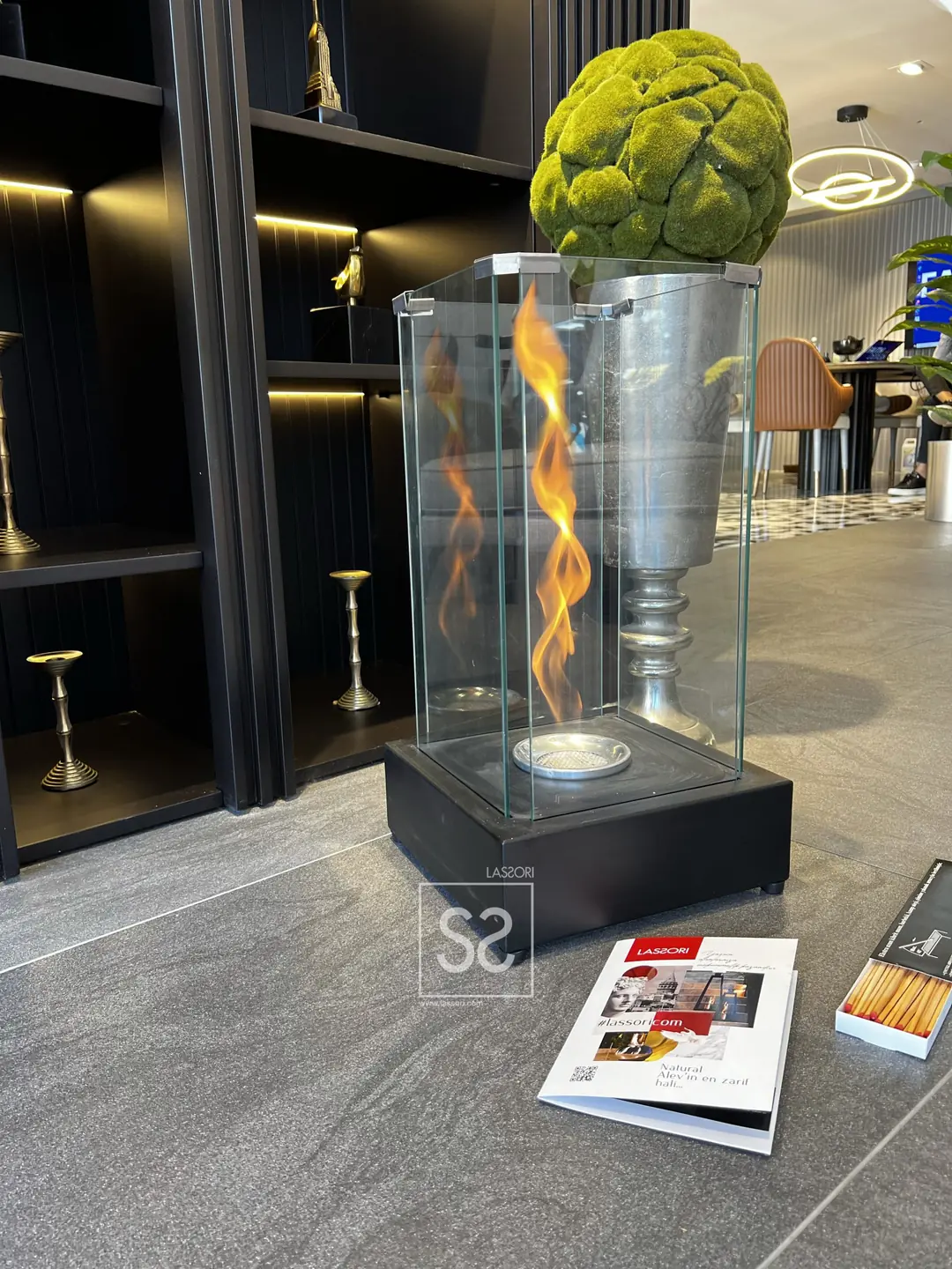 Storm Taşınabilir Bioethanol Şömine