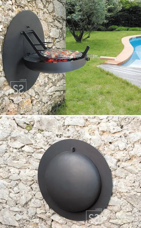 Duvara Monte Barbekü