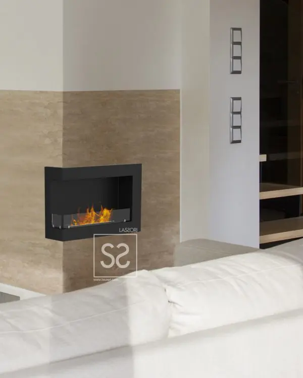 Brick – Duvara Monte Şömine – Sol Açık 60cm Burner