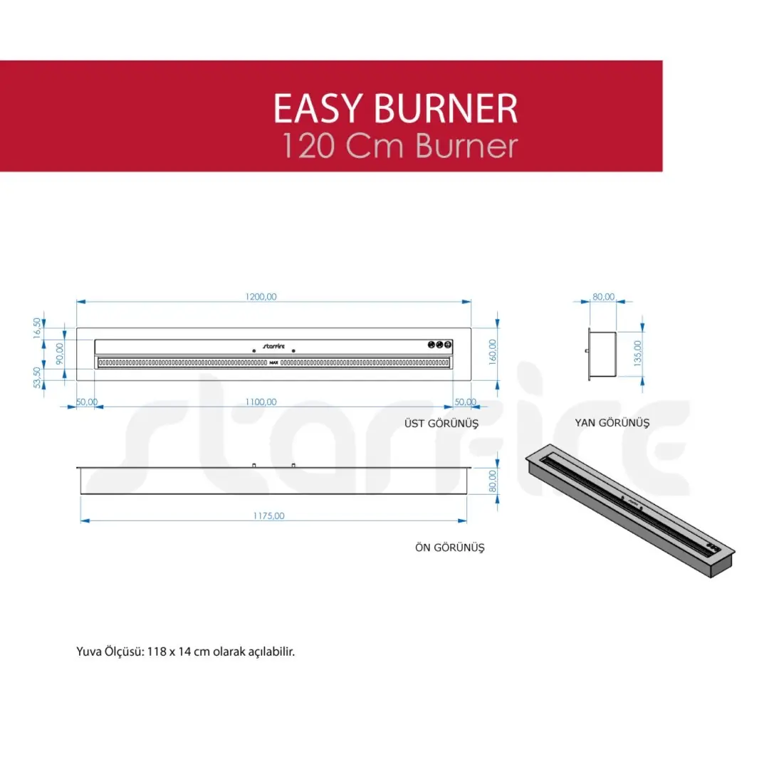 120’lik Easy Burner