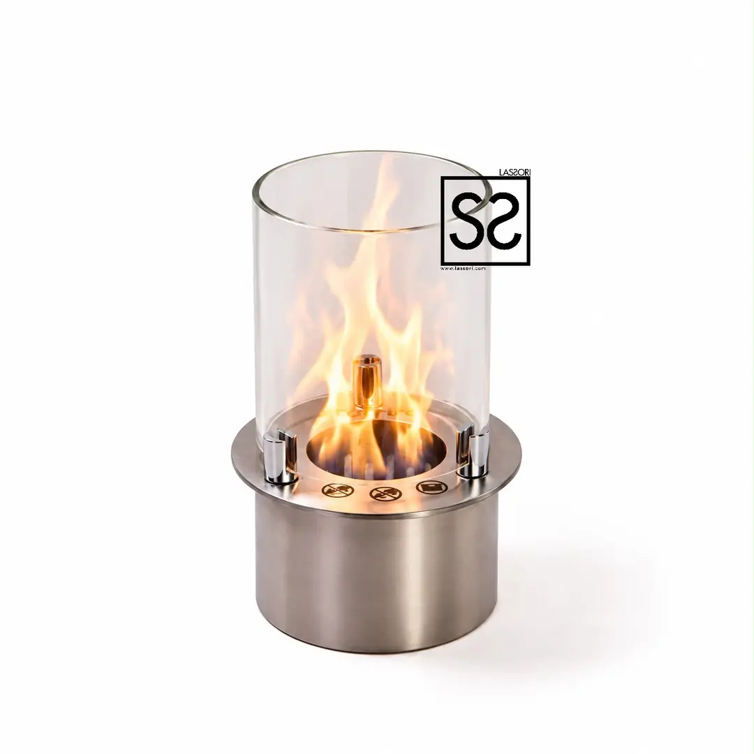 Ürün görseli: 17.5 lik Yuvarlak Burner (Camlı)