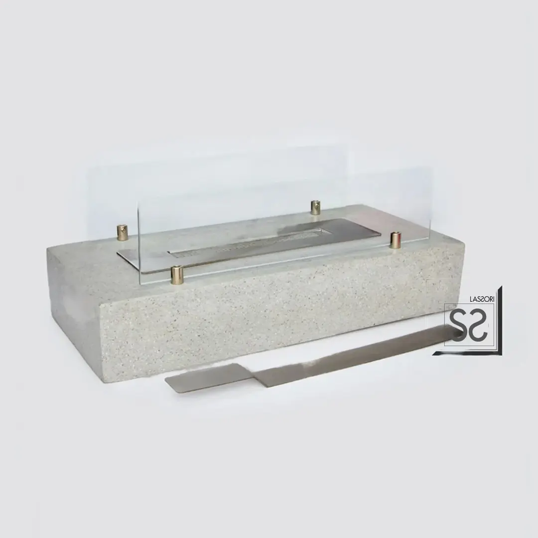 Art Flame Hafif Beton Bioethanol Şömine