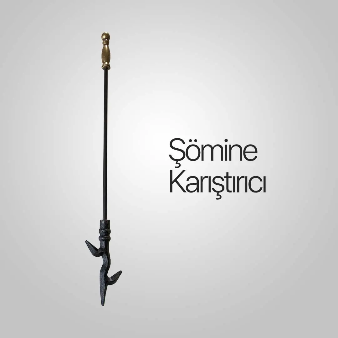Rustic Bahçe Şöminesi