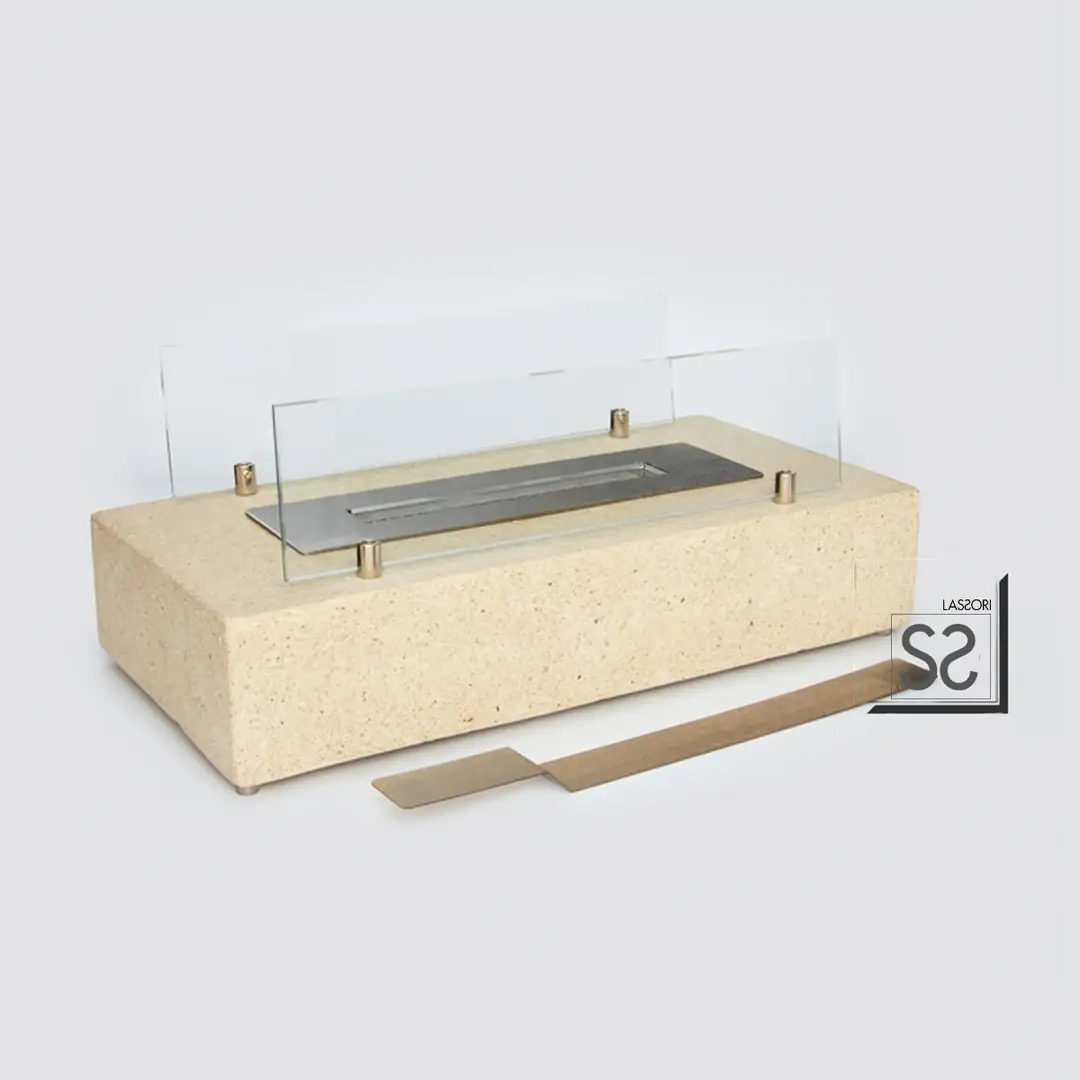 Art Flame Hafif Beton Bioethanol Şömine