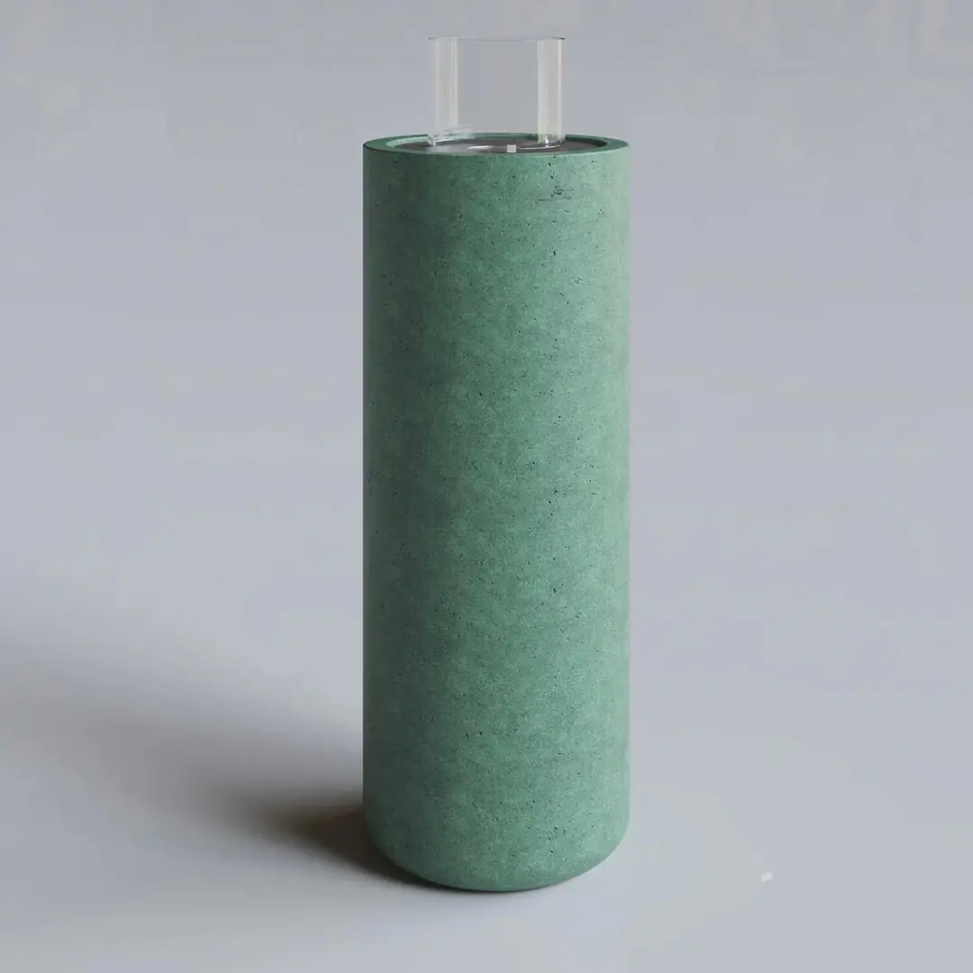 Touch Flame Hafif Beton Taşınabilir Bioethanol Şömine
