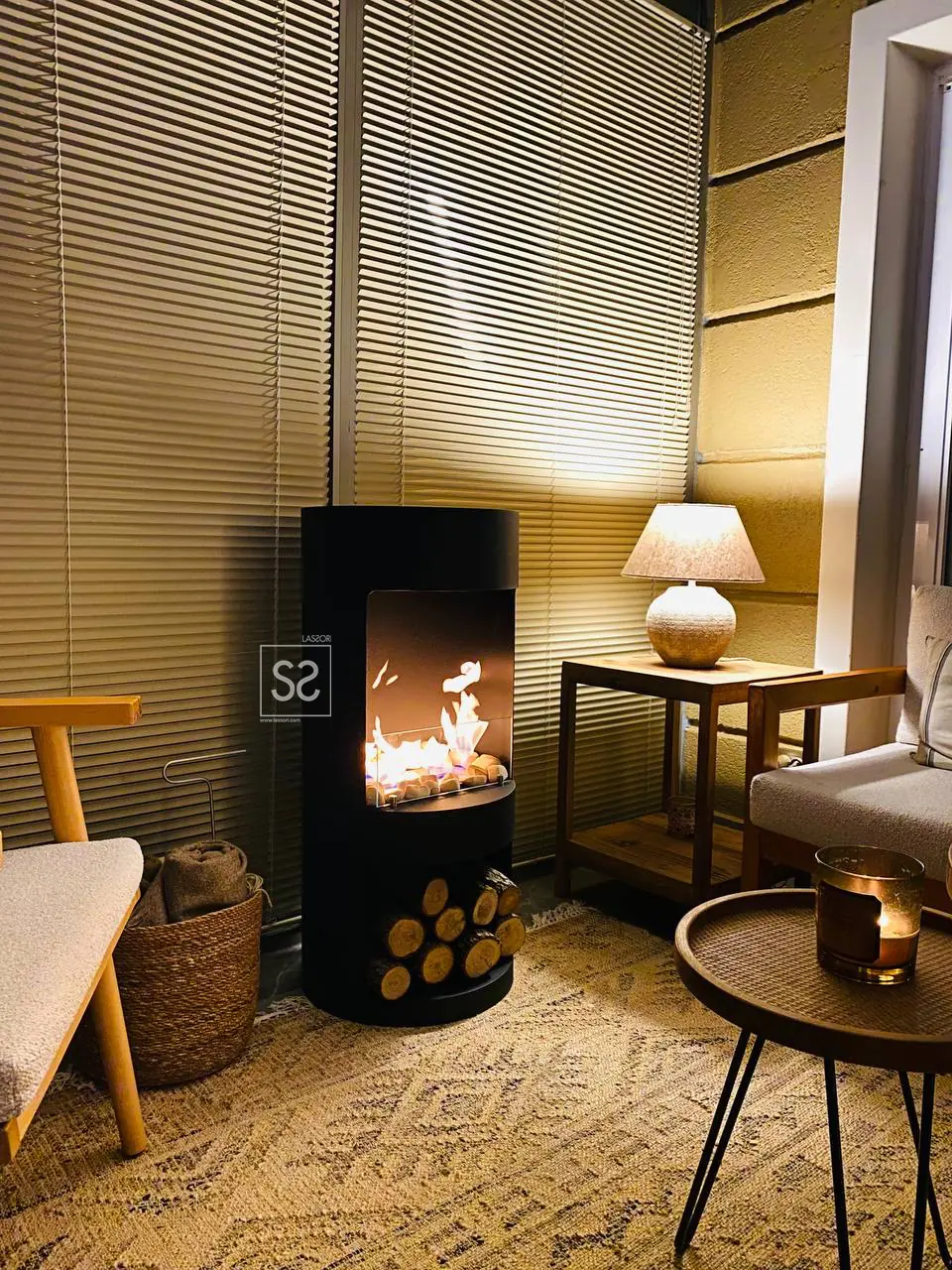 Orcus Bioethanol Taşınabilir Şömine