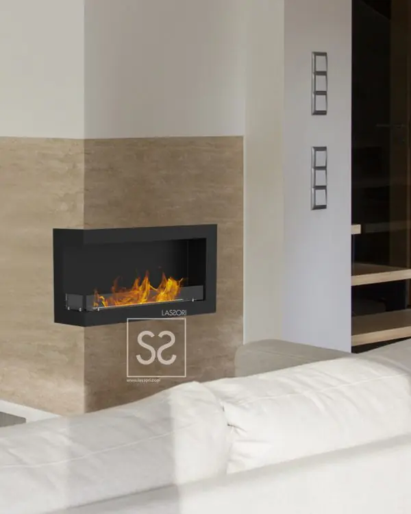 Brick – Duvara Monte Şömine – Sol Açık 90cm Burnerları