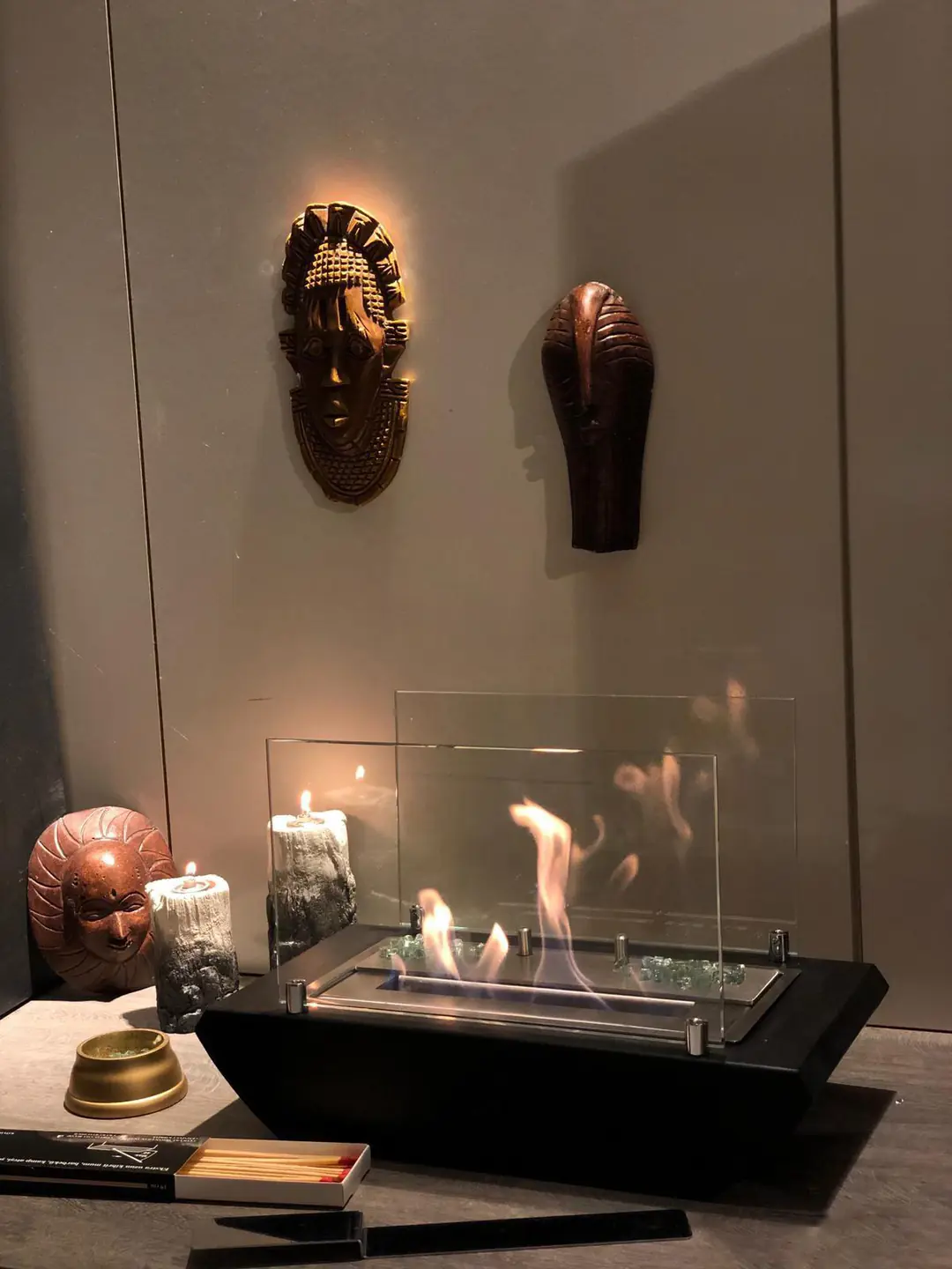 Plus Design Masaüstü Bioethanol Şömine
