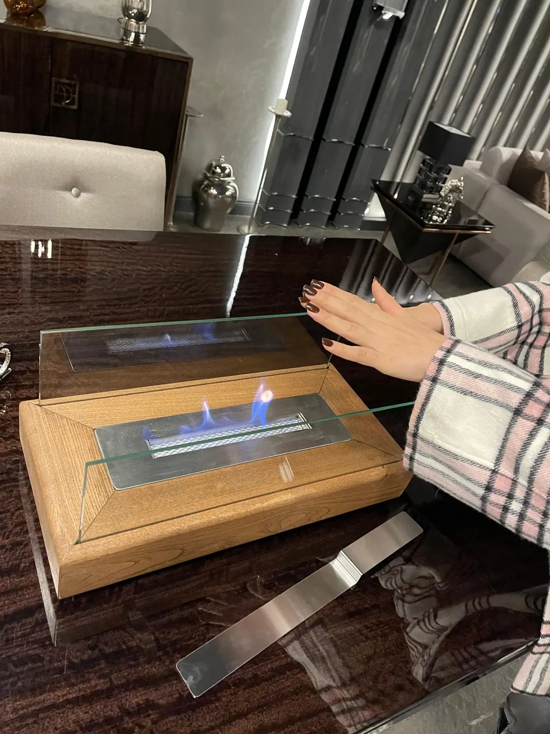 Pearly Masaüstü Bioethanol Şömine