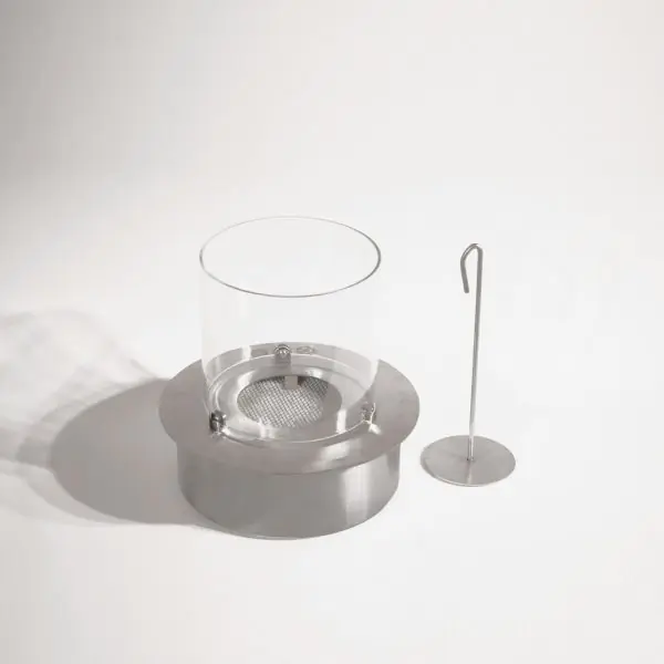 30’luk Yuvarlak Burner (Camlı)