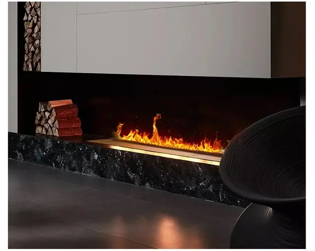 72 cm 3 Boyutlu Buharlı Şömine (Yerli)