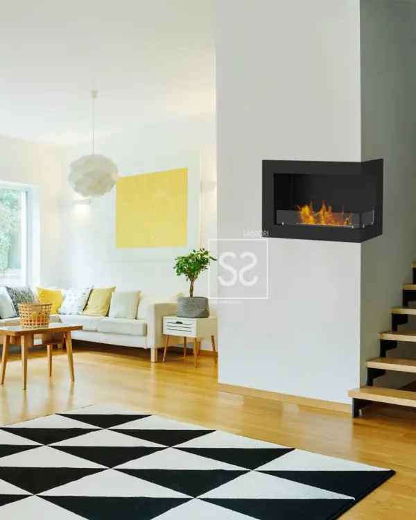 Brick – Duvara Monte Şömine – Sağ Açık 60cm Burner