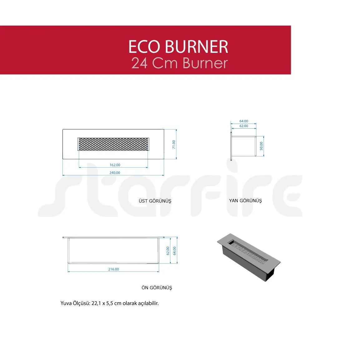 24’lük Eco Burner