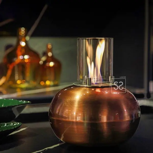 Antique Bioethanol Dekoratif Masaüstü Şömine